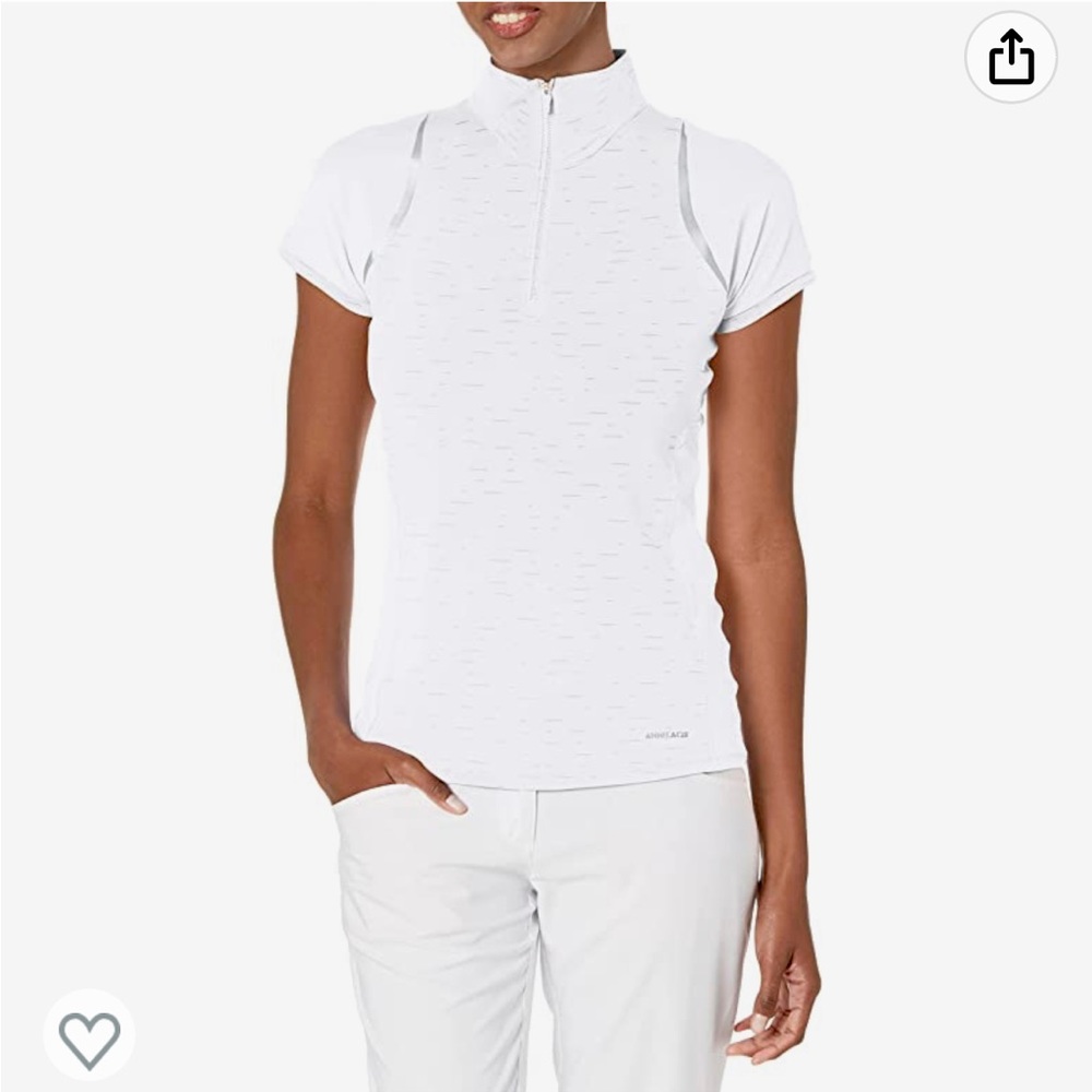 NWT Cutter & Buck Annika CB DryTec 50+ UPF Performance Activewear Top, S